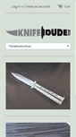 Mobile Screenshot of knifedude.com